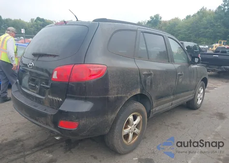 2008 Hyundai Santa Fe Gls from USA, damaged, VIN 5NMSG13D18H132401